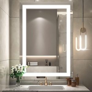 Bathroom Vanity Large LED Light Mirror 36x24